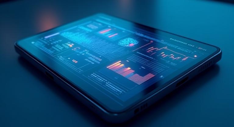 Mobile support console with analytic overlays